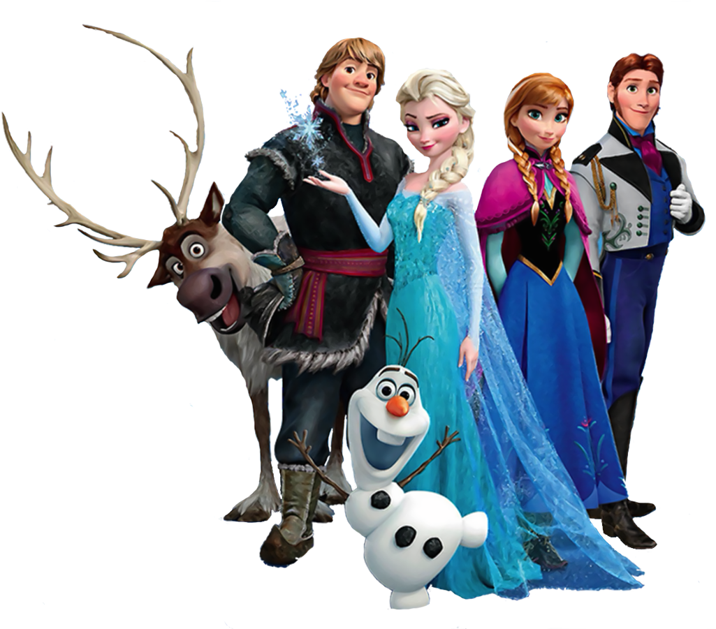 Frozen Clipart Oh My Fiesta In English Anna From Frozen - Personagens Da Disney Frozen (1055x900), Png Download