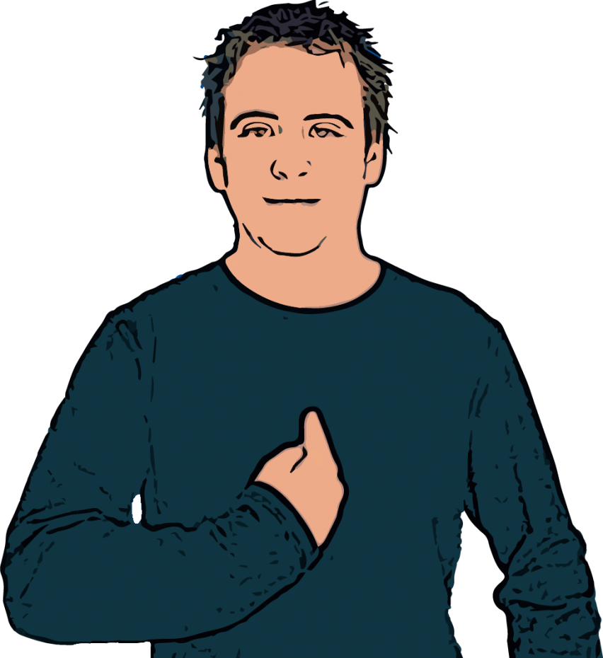 What Is My Weakness,and How Much They Have Made My - British Sign Language Help (852x930), Png Download