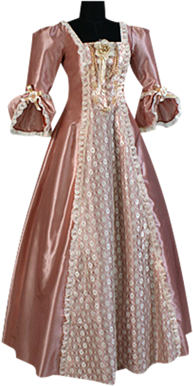 Charlotte Victorian Style Dress - Victorian Era Dresses (555x555), Png Download