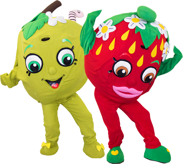 Shopkins-clownsdotcom - Stuffed Toy (587x524), Png Download