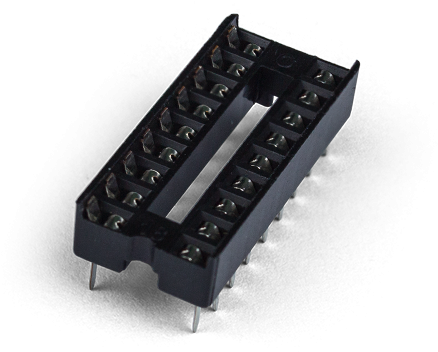 Soquete Estampado De 18 Pinos - Plastic Hinge 20 (600x600), Png Download