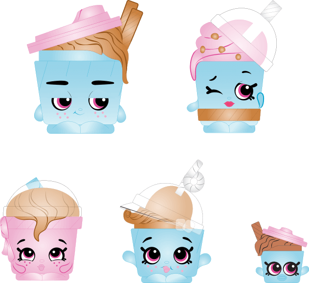 Shopkinsworld Shopkins Characters Png Www Cartoon Toothpaste (632x578), Png Download