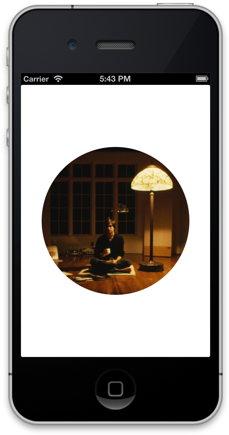 Then We Manipulate Our Image Into A Circle By Rounding - Uiimageview Ios (792x1488), Png Download