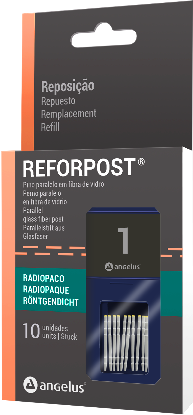 Pino Reforpost N° 1 Angelus - Reforpost Angelus (740x1586), Png Download