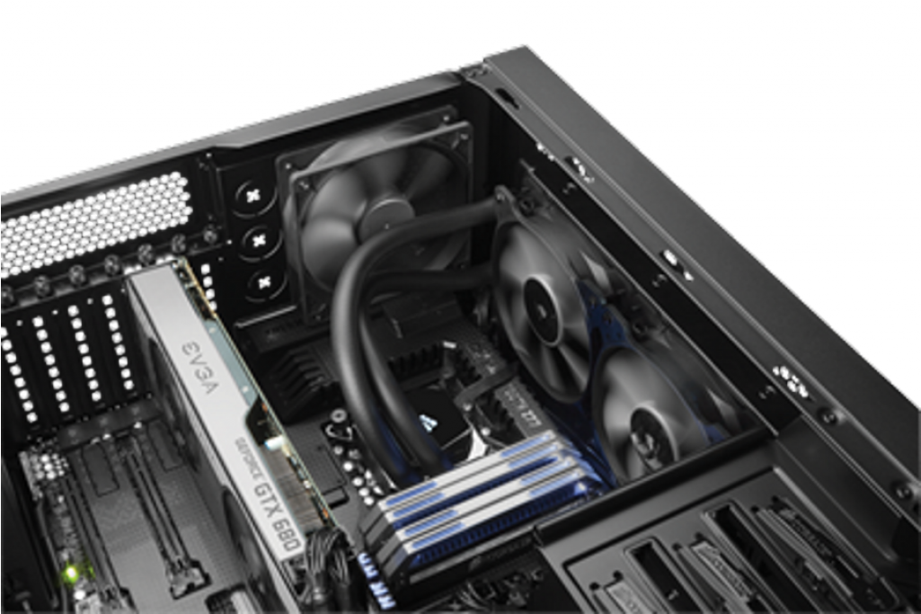 Wootware Griffin - Corsair Carbide 330r Titanium Edition Silent (1024x768), Png Download