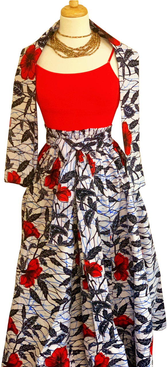 The Red Queen - Day Dress (960x1280), Png Download