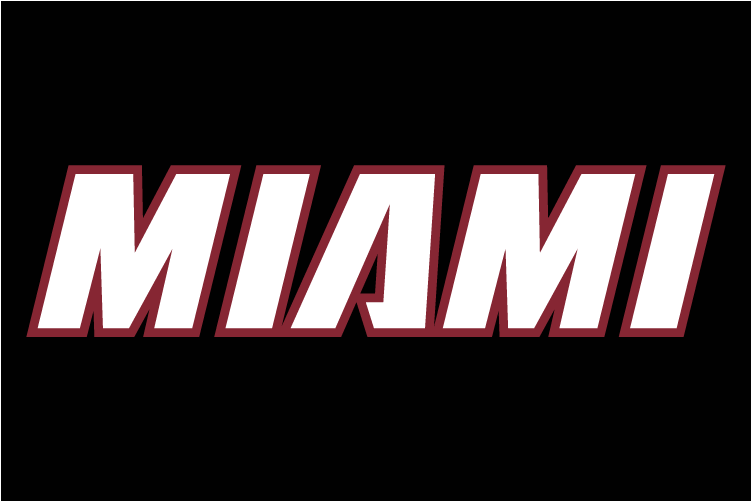 Miami Heat Logos Iron On Stickers And Peel-off Decals - Graphic Design (750x930), Png Download