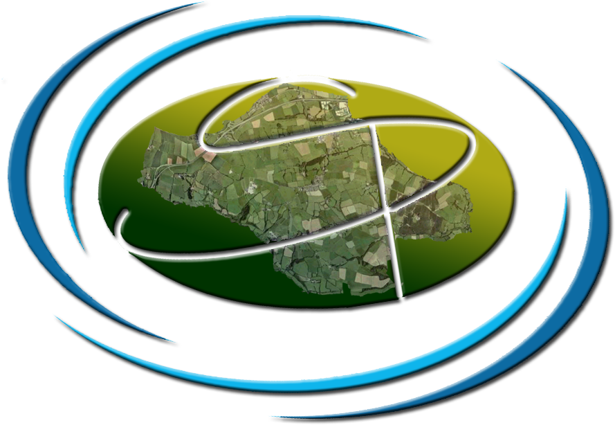 South Petherwin 2016 Logo Green Parish Map Centre Embossed - Graphic Design (1138x885), Png Download