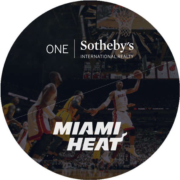 Extremely Excited To Announce That One Sotheby's Will - Miami Heat (849x594), Png Download