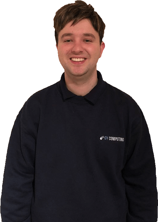 Gy Computing Computer Repair Glasgow - Man (700x770), Png Download