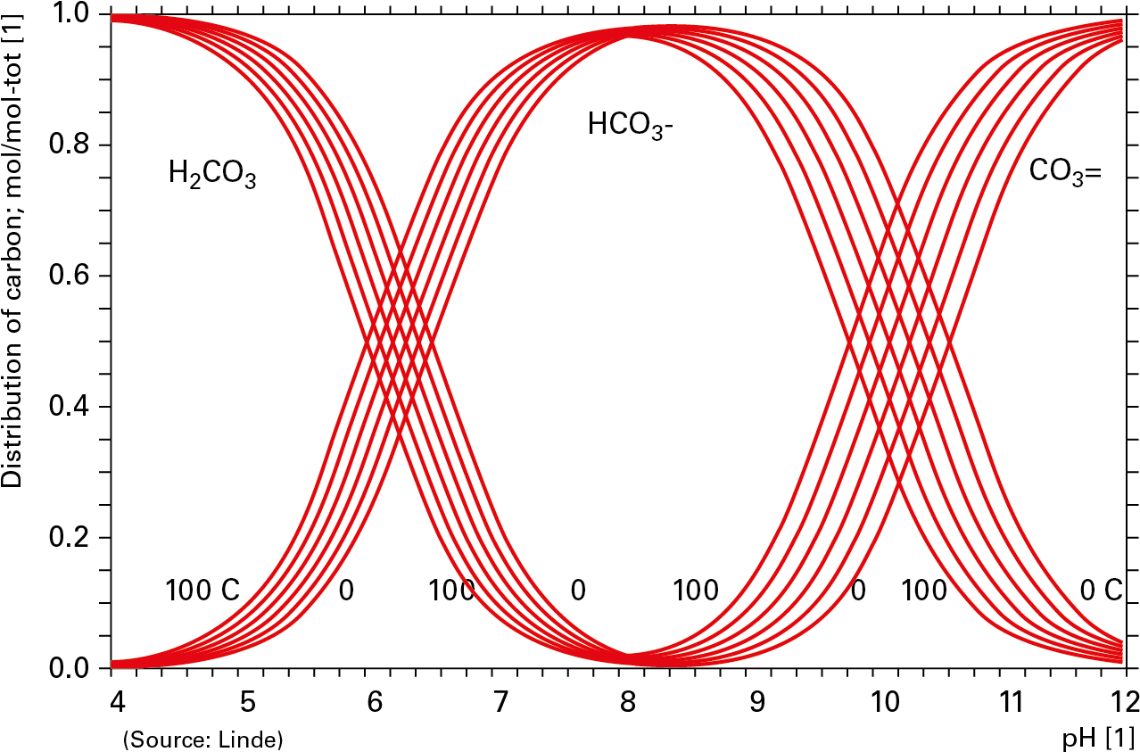 Ionisation Of Carbonic Acid At Different Phs - Circle (1319x868), Png Download