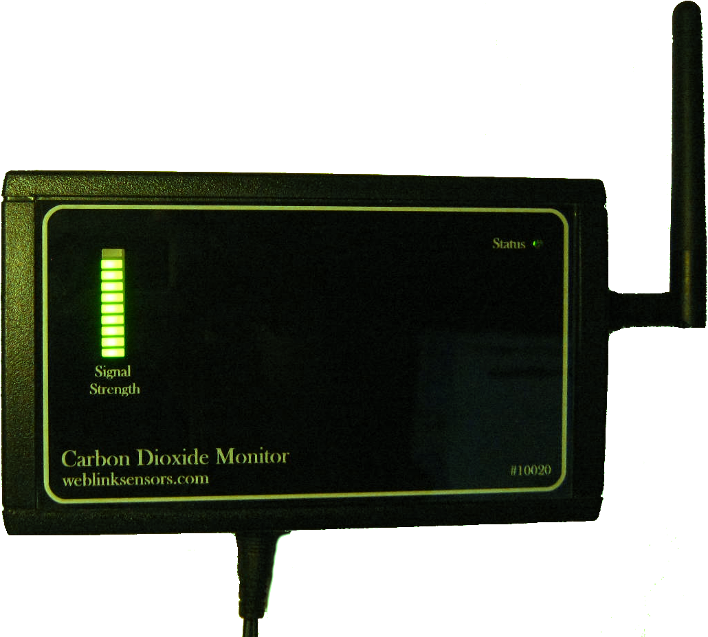 Wireless Indoor Carbon Dioxide Monitor - Electronics (1044x937), Png Download