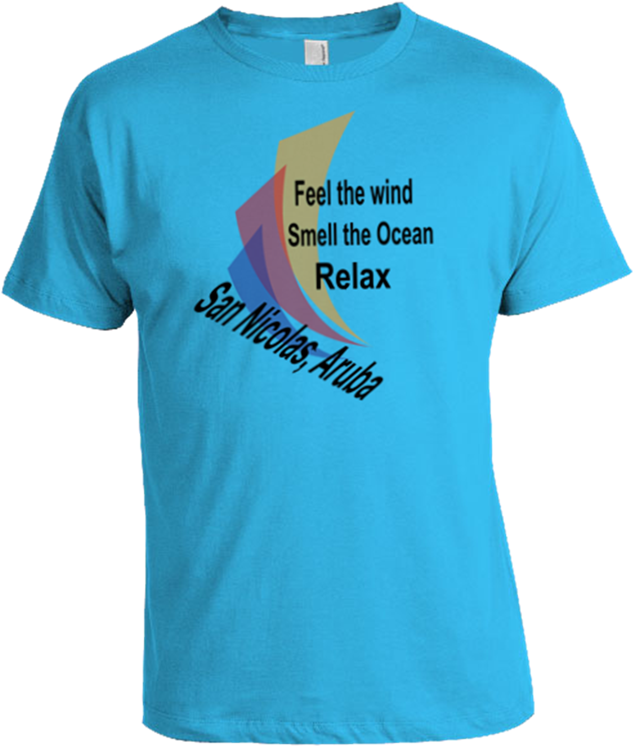 Tshirt Feel The Wind Blue - Jesus Inside T Shirt (1299x1655), Png Download