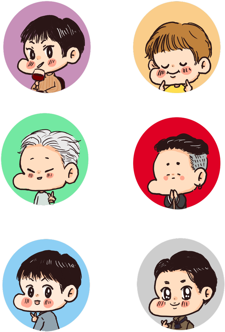 Bang Yongguk, ᴢᴇʟᴏ, Himchan And 2 Others - Cartoon (927x1200), Png Download