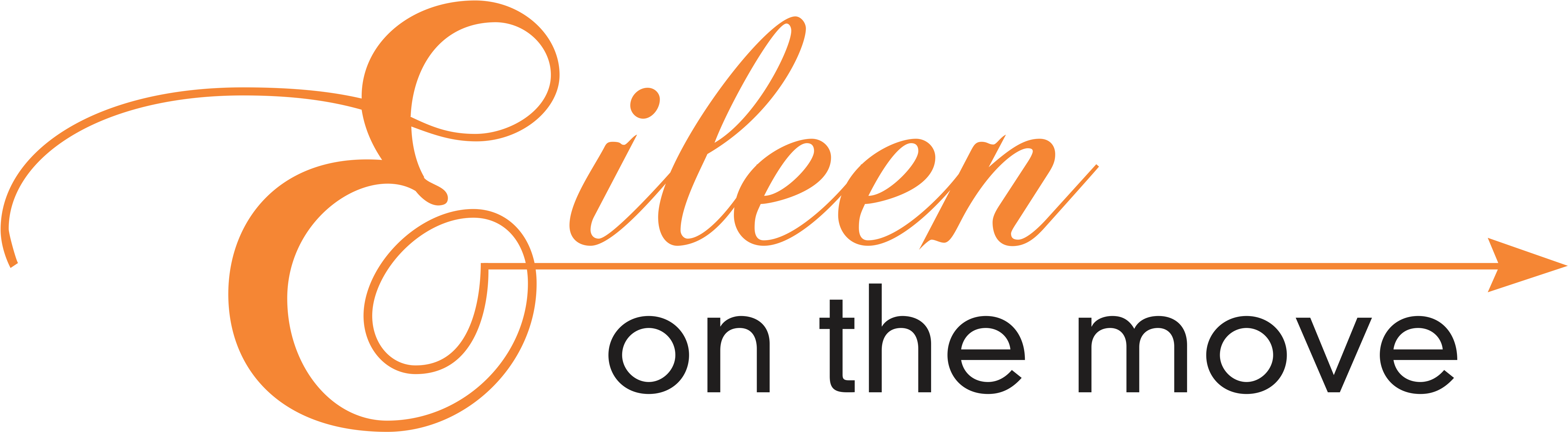 Eileen On The Move - Calligraphy (5824x1800), Png Download