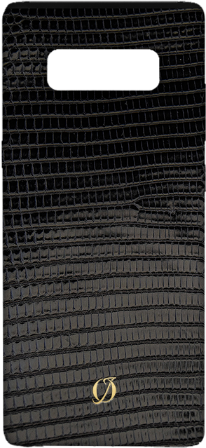 Samsung Note 8 Black Lizard Png - Leather (1066x886), Png Download
