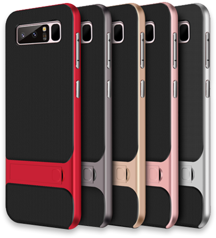 777-silicon Pc Stand Protective Cover For Samsung Note - Mobile Phone (620x620), Png Download
