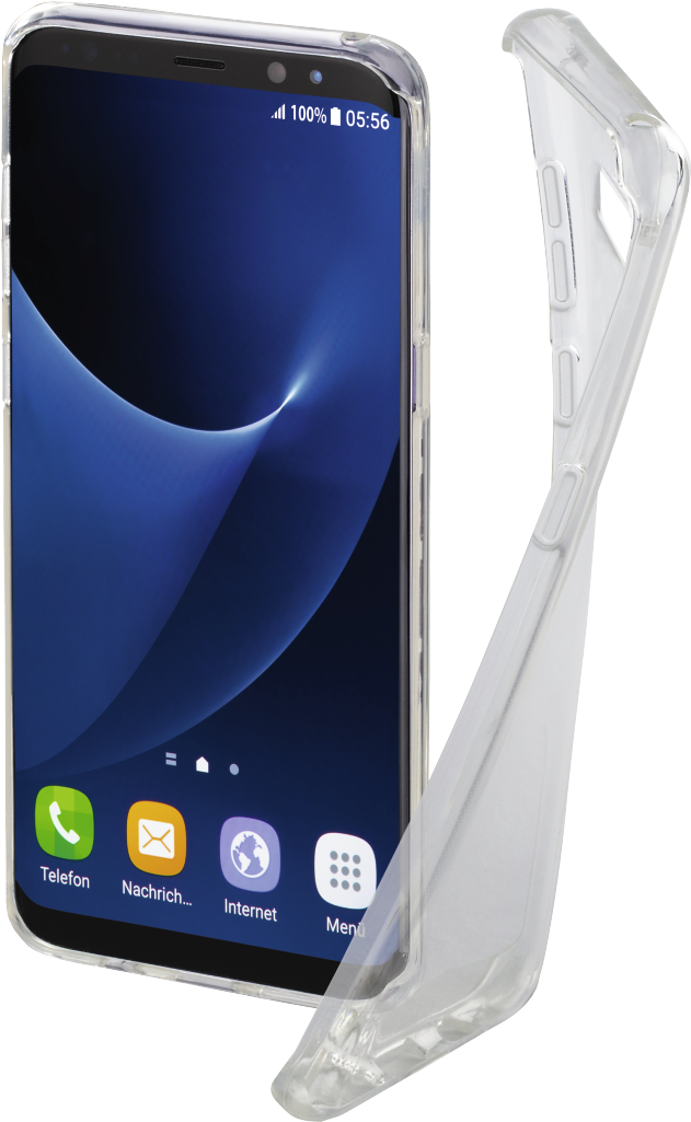 "crystal Clear" Cover For The Samsung Galaxy Note 8, - Smartphone (1100x1100), Png Download