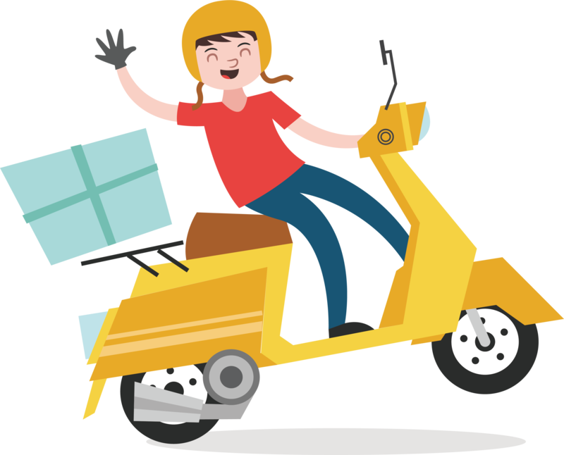 Delivery Png Pic - Delivery Png (800x646), Png Download