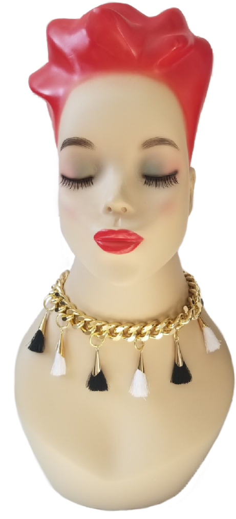 Cuban Link Tassel Choker - Figurine (1024x1024), Png Download