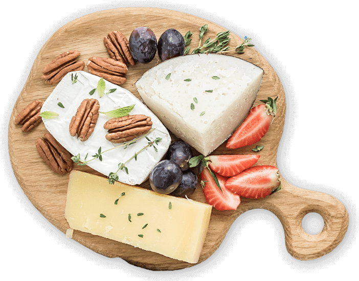 H2 Plate - Cheese Plate Png (714x550), Png Download