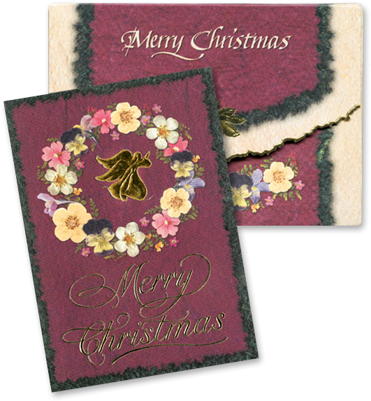Merry Christmas Cards Image - Greeting Card (650x650), Png Download