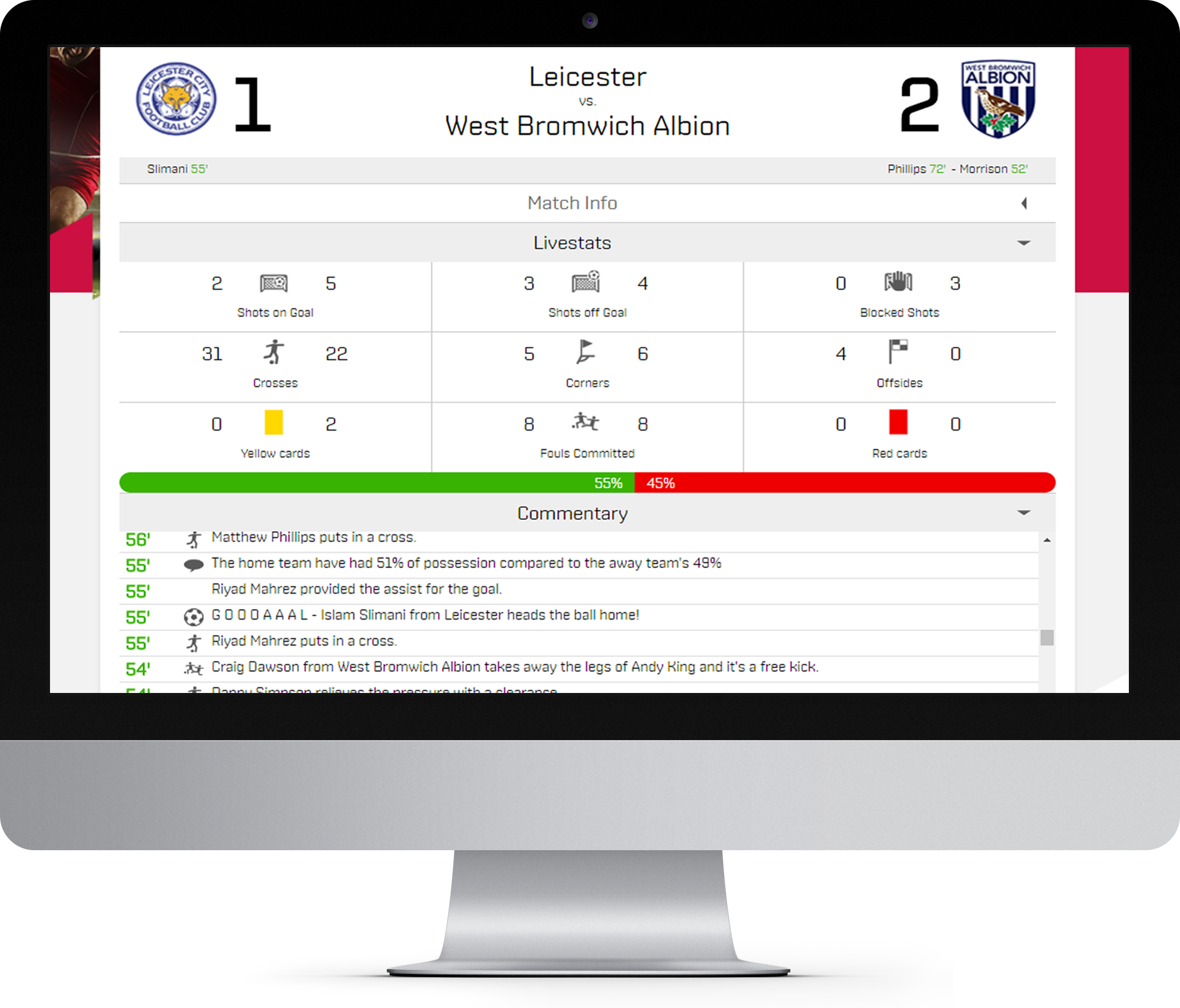 Download Live Stats Soccer Statistics PNG Image with No Background