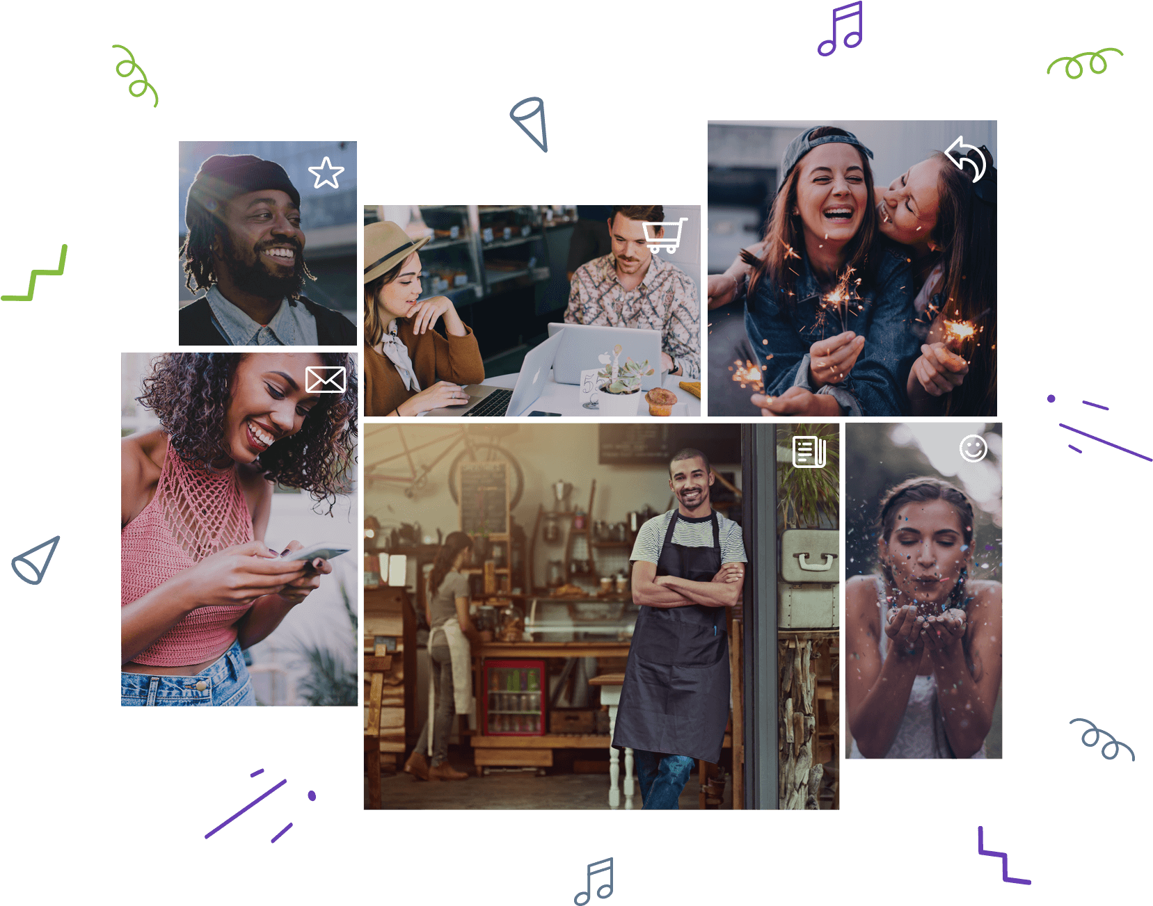 Make Every Email Count - Collage (1689x1324), Png Download