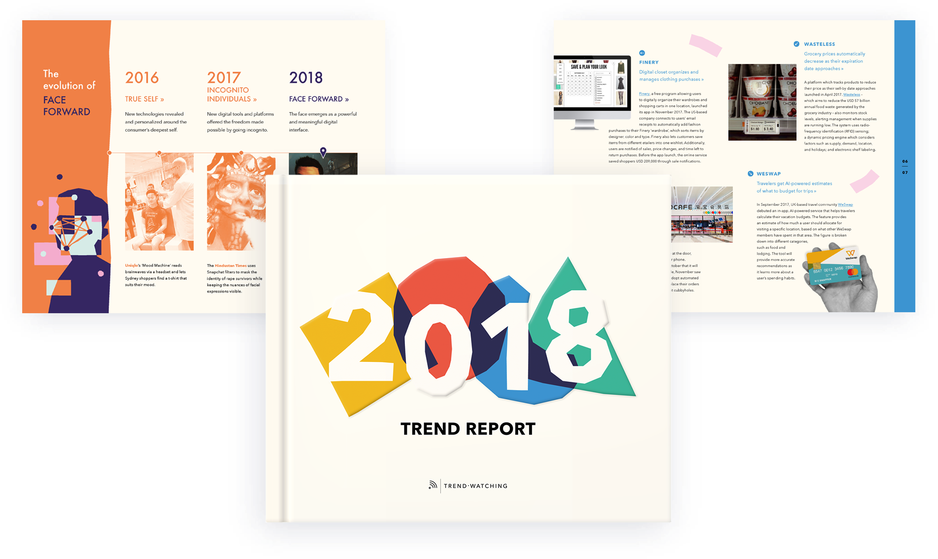 5 Trends For 2018 From Trendwatching - Brochure Design Trends 2018 (2000x1268), Png Download