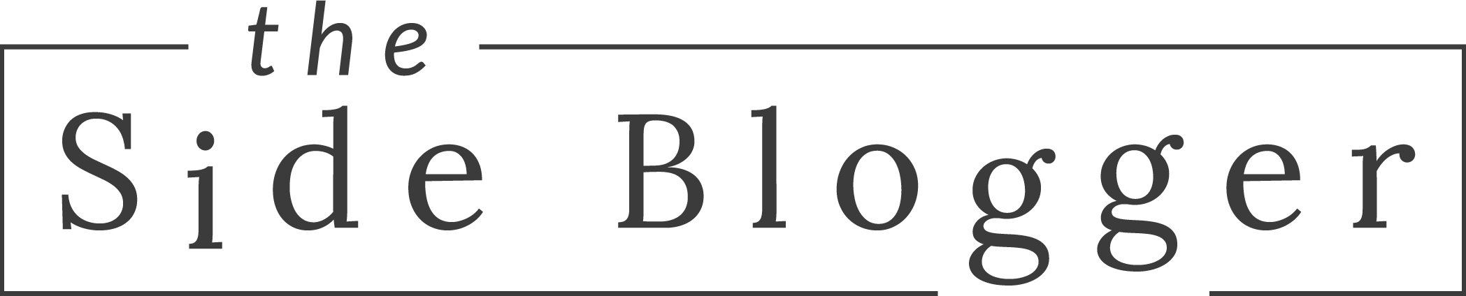 Here's What My Final Logo Look Like - Black-and-white (2097x424), Png Download