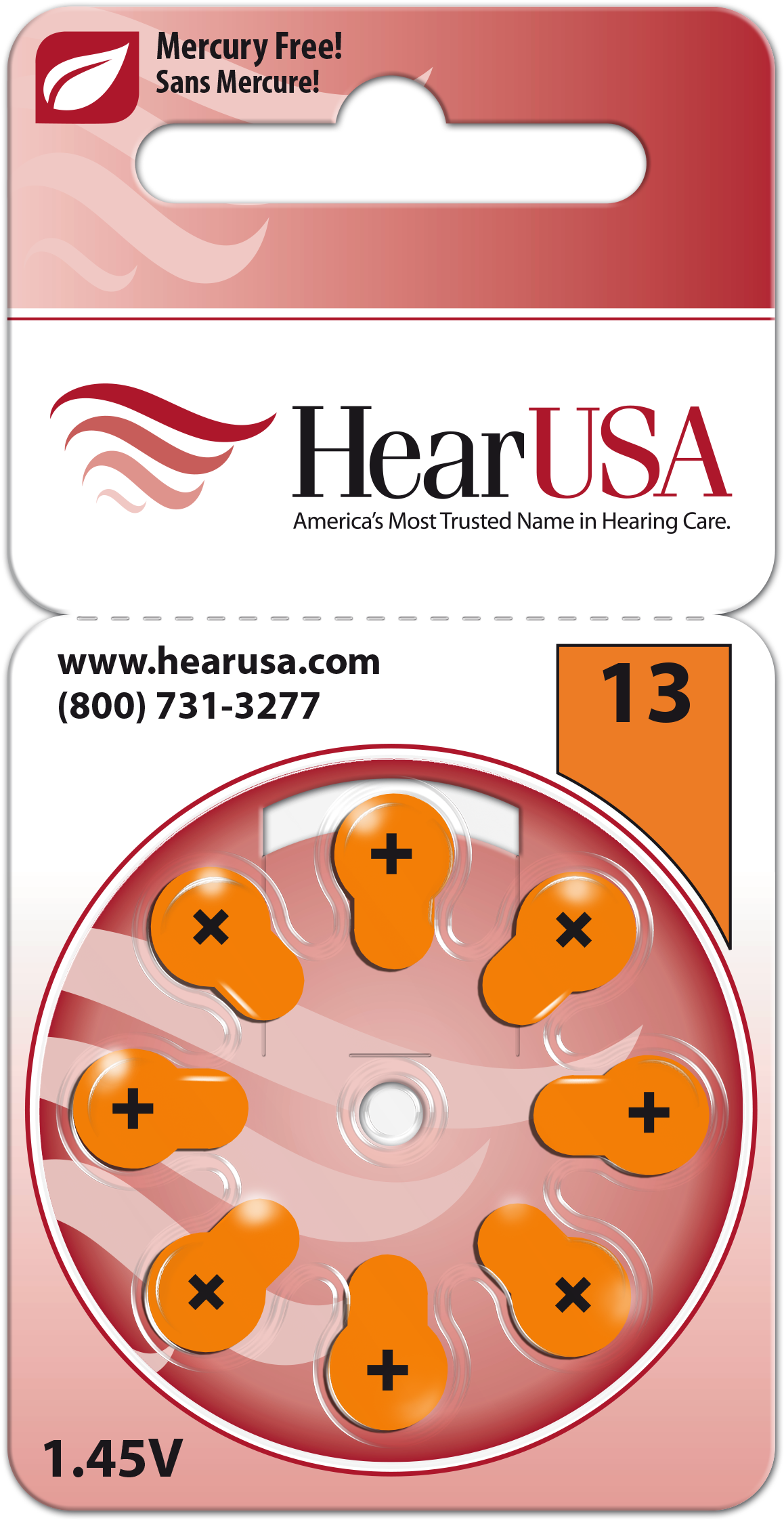 13 Hearusa 4er 8er Classic Mf 200prz - Circle (1213x2303), Png Download
