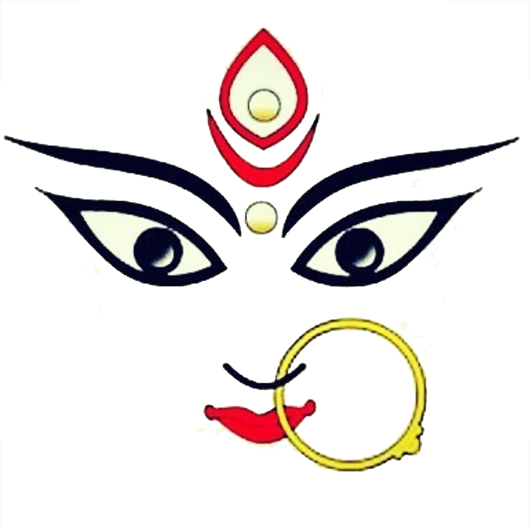 Navratri 2018 Png - Navratri Images In White Background (1080x1074), Png Download