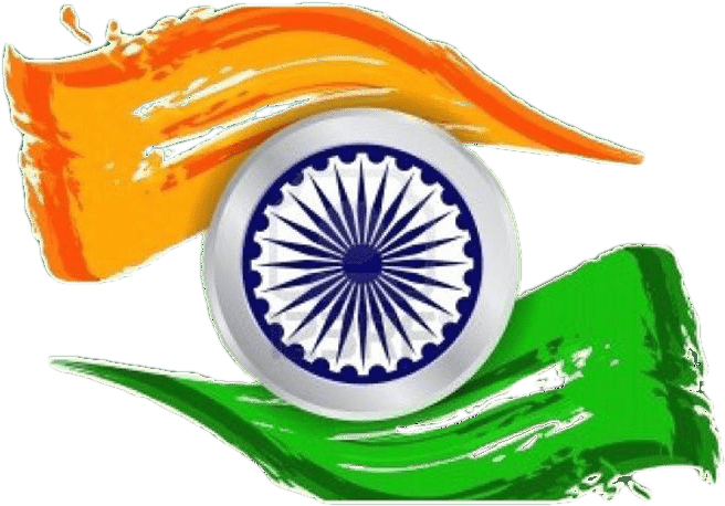 Indian Flag Transparent Png Logo - Independence Day (850x995), Png Download