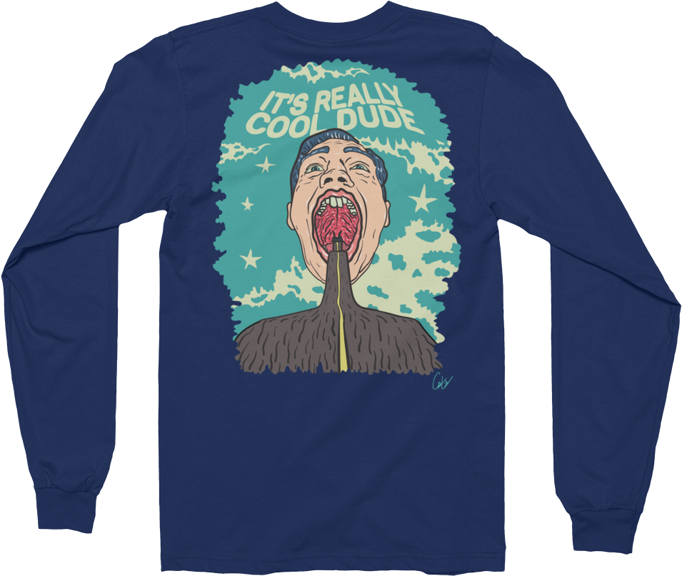 Really Cool Road Longsleeve (1000x1000), Png Download