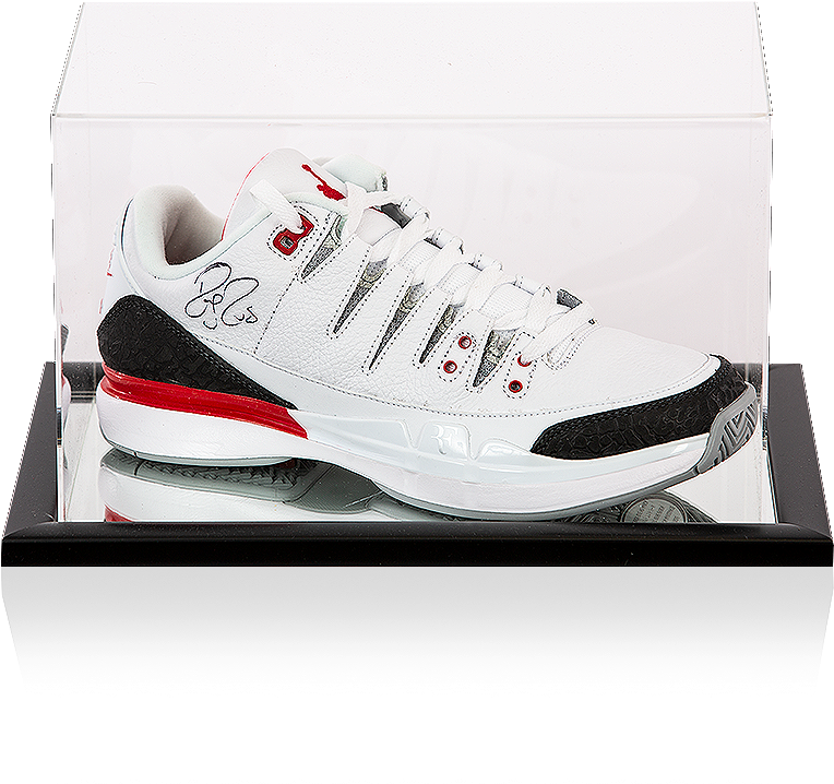 Roger Federer Signed Nike Zoom Vapor Rf X Air Jordan - Sneakers (870x890), Png Download
