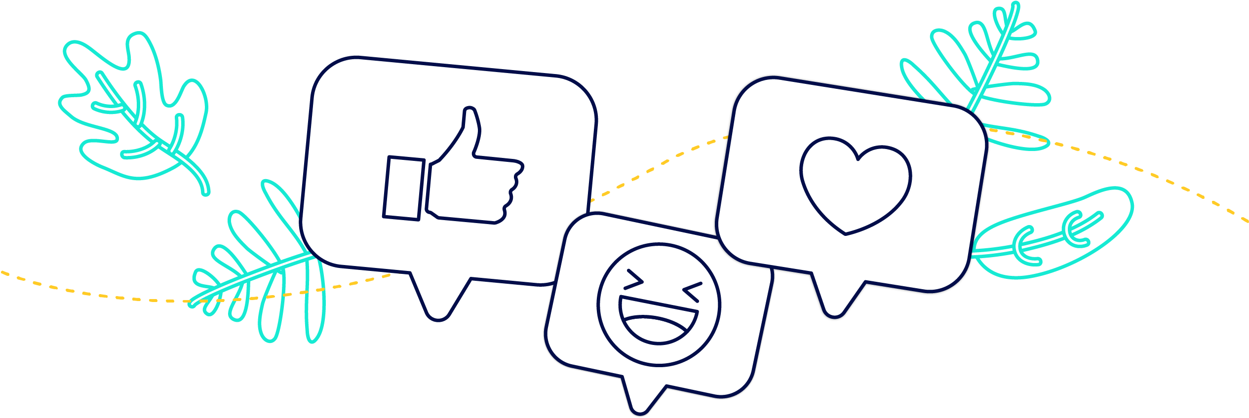 01 15 Eye Opening B2b Social Media Statistics (2553x857), Png Download