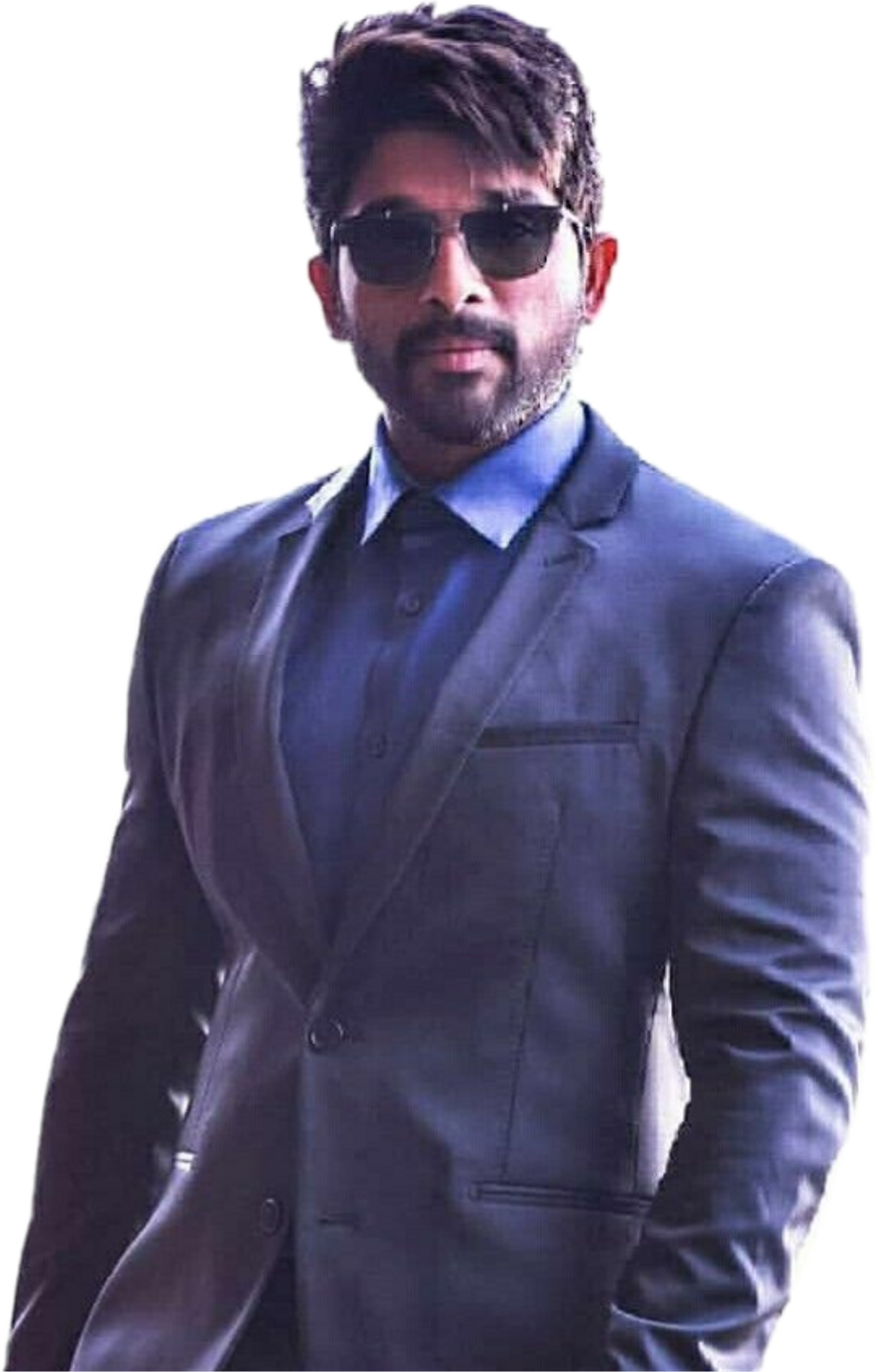 Alluarjun Sticker - Allu Arjun Coat Pant (1024x1601), Png Download