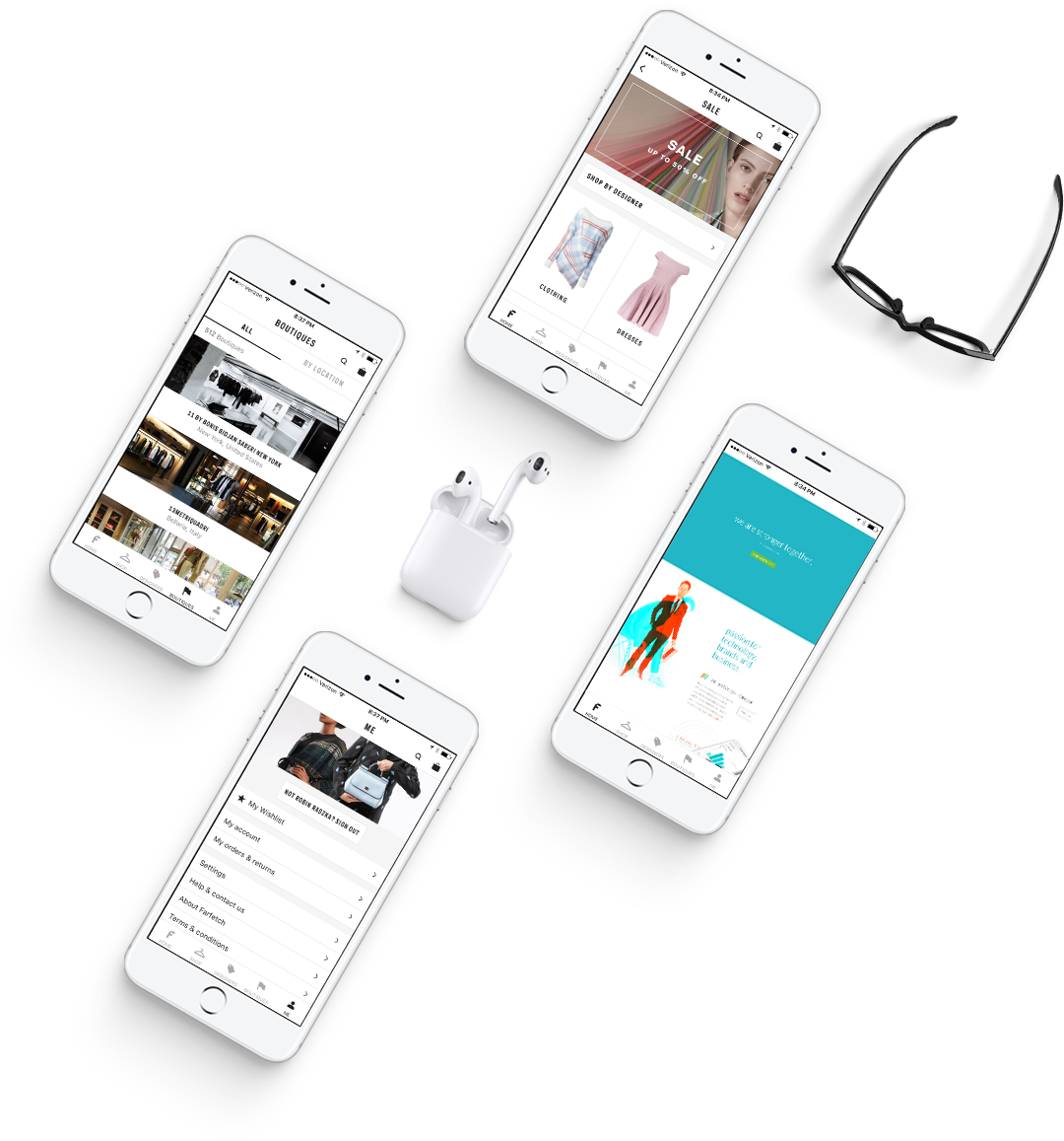 Website Design On Mobile By Hiilite - Free Iphone Showcase Mockup (1080x1157), Png Download