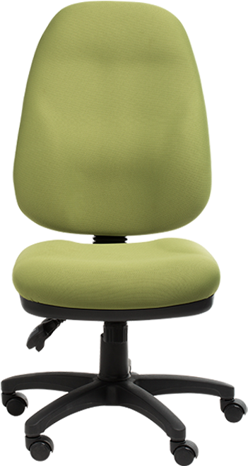 533 X 800 9 - Green Computer Chair (533x800), Png Download