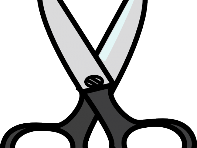 Scissor Clipart Transparent - Clip Art (640x480), Png Download