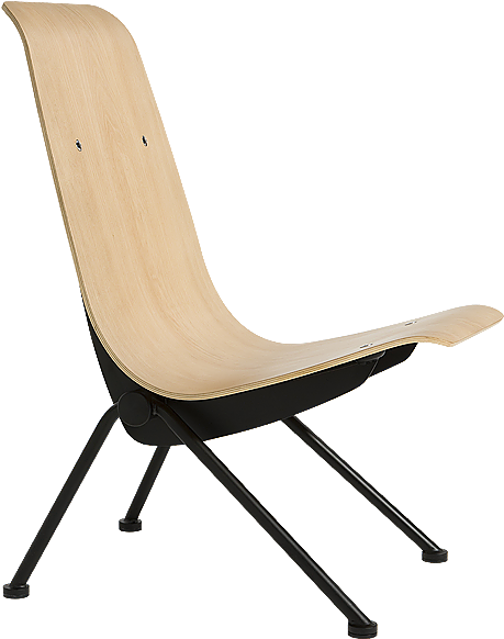 Lounge Chair-0030104 - Antony Chair Prouve Drawing (600x800), Png Download