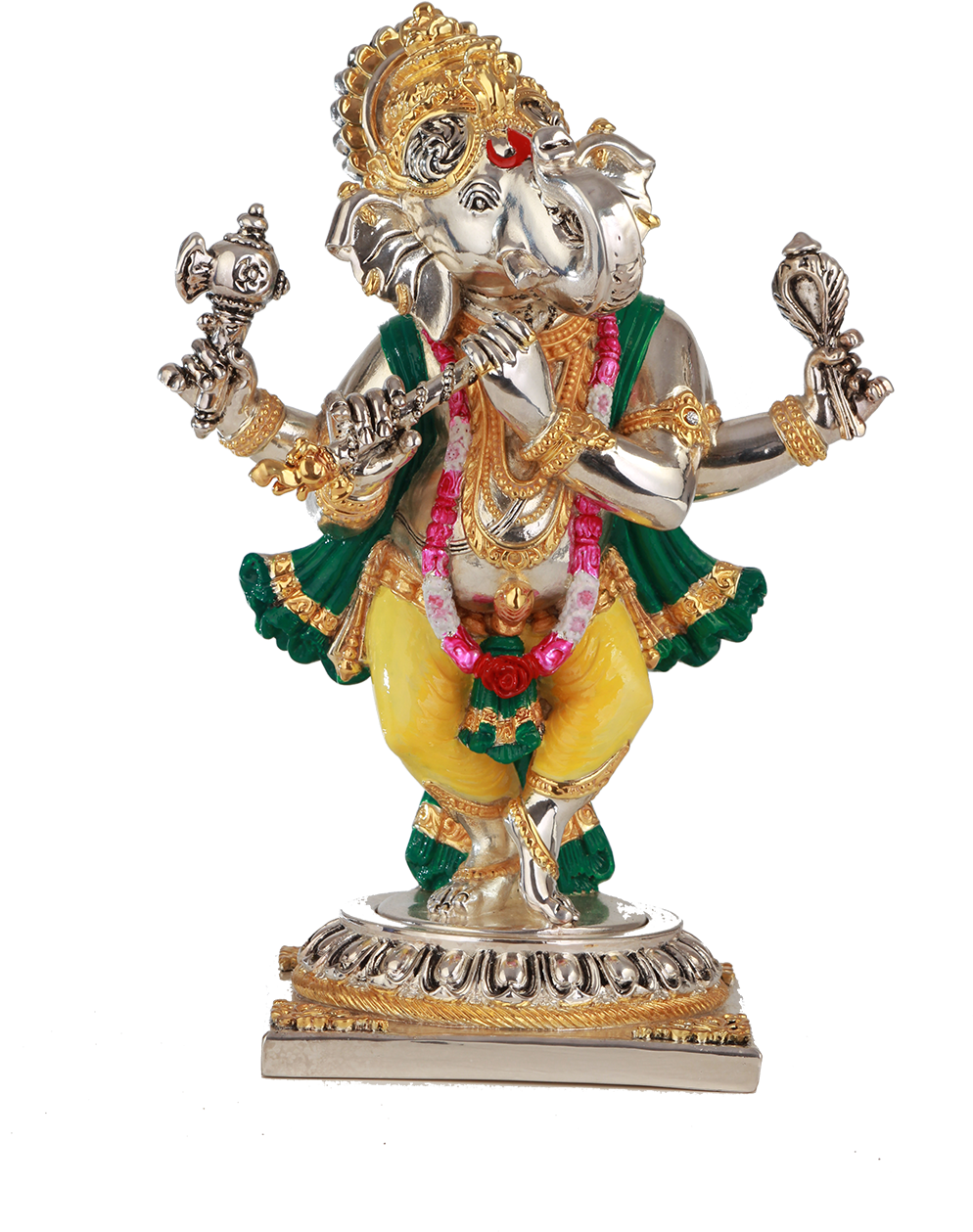 Flute Ganesha - Figurine (1000x1500), Png Download