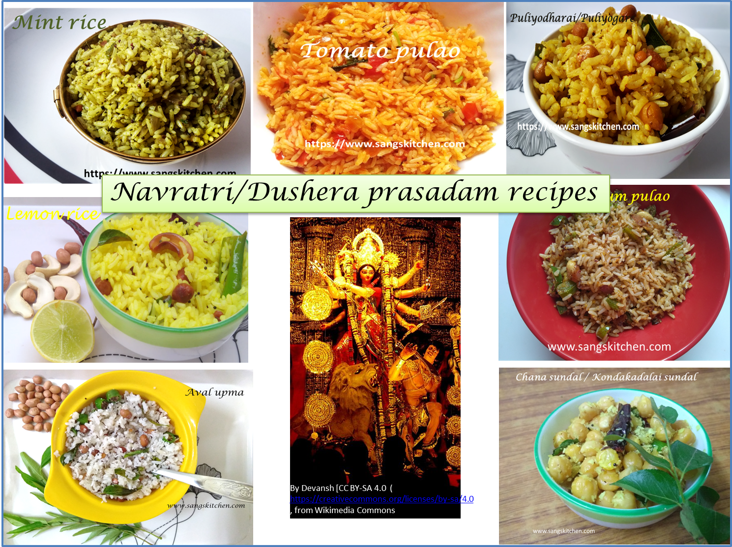 Navratri Dushera Prasadam-savory (1489x1113), Png Download