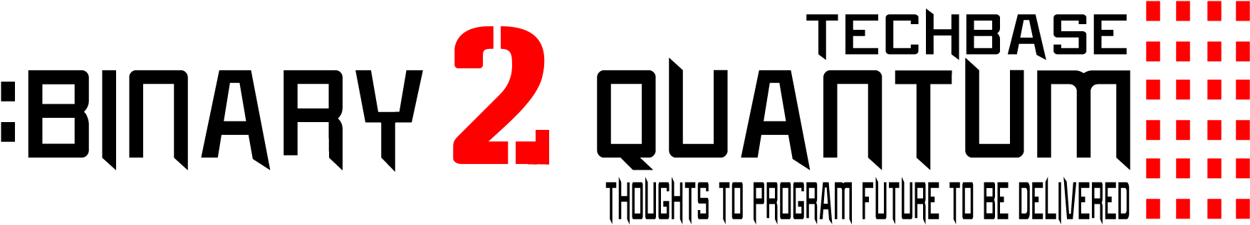 Binary 2 Quantum - Graphic Design (1800x464), Png Download