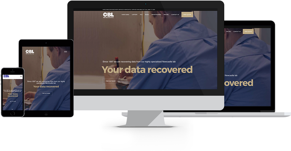 Fully Responsive Web Development Across Mobile, Table, - Led-backlit Lcd Display (1280x800), Png Download