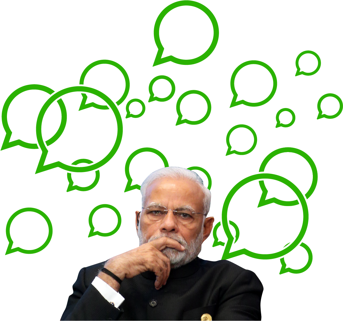 India's Fake News Epidemic Is Killing People, And Modi's - Gentleman (1159x1081), Png Download