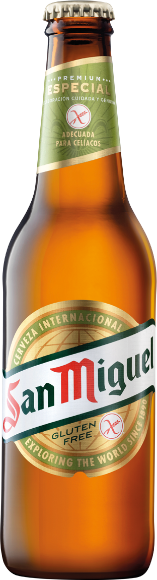 San Miguel Gluten Free (312x1150), Png Download