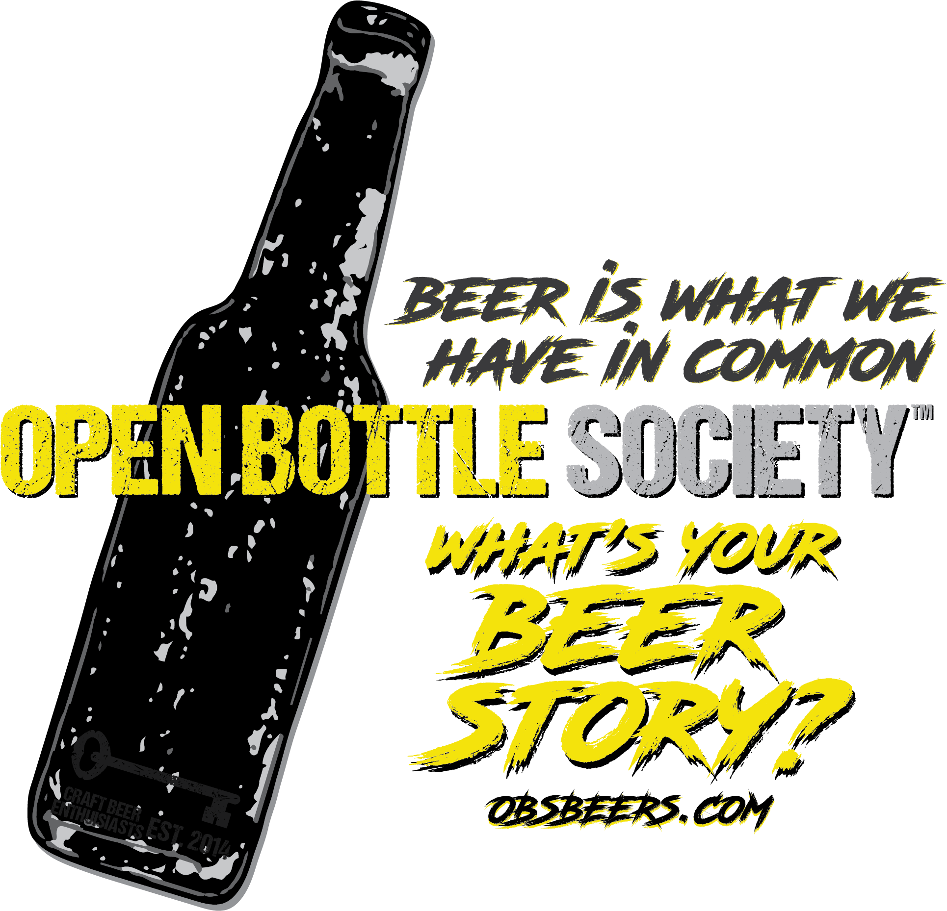 What Makes Us Different From Other Beer Sharing - Beer Bottle (1949x1857), Png Download