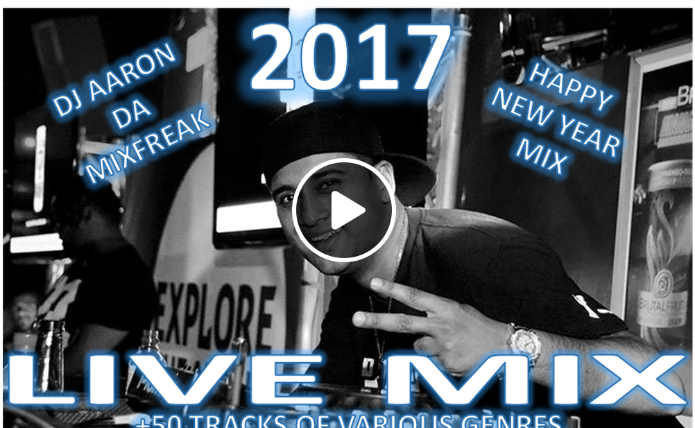 Dj Aaron Da Mixfreak Happy New Year 2017 Mix - Poster (1200x628), Png Download