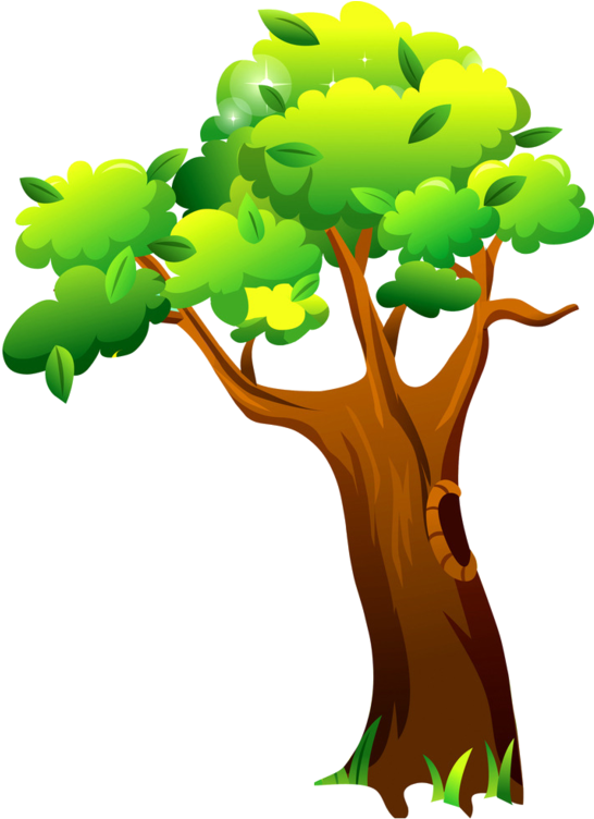 Science Art, Science Nature, Clip Art, Illustrations - Flowers And Trees Clipart (600x784), Png Download